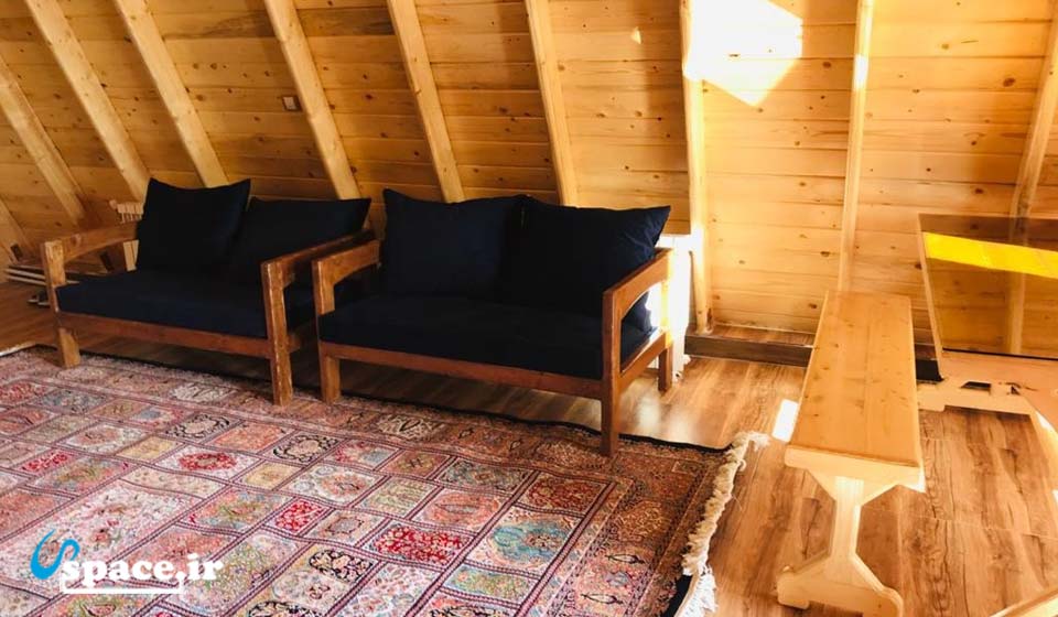 نمای داخلی اقامتگاه کلبه سوئیسی - سوادکوه